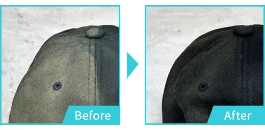 帽子のクリーニング実例4枚目